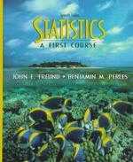 Statistics :  a first course /