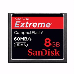 SanDisk Extreme CF 記憶卡 8GB (60MB/s)