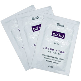 DR.HU鱘魚子精華．B12緊緻美白面膜18片組