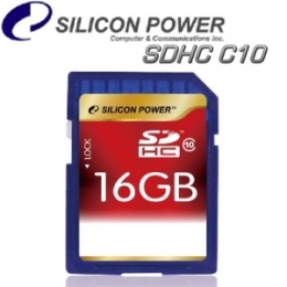 Silicon Power 廣穎 SDHC Class 10 16GB 記憶卡