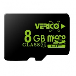 Verico 8GB MicroSDHC Class10 超高速記憶卡(附SD轉接卡)