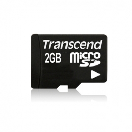 創見Transcend MicroSD 2GB記憶卡(不含轉卡)