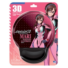 《新世紀福音戰士》EVA 新劇場版 真希波 3D滑鼠墊--M＆G出品