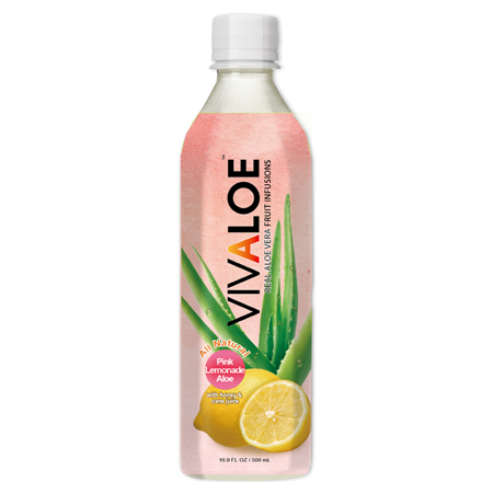 《VIVALOE》粉紅檸檬蘆薈 (500ml)