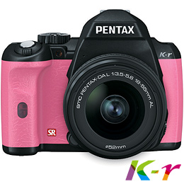 PENTAX K-r+18-55L黑色單鏡組+桃紅色握把(公司貨)+Alice相機包+遙控器+8G+原電