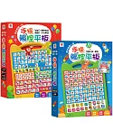 【孩子的第一套手提觸控平板】ㄅㄆㄇ、ABC、數字加法、九九乘法＋動物與交通工具（注音符號+英文字母+數字+九九乘法+中英台3語（36個交通工具+36個動物）+15首兒歌+互動遊戲）