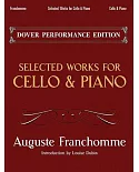 Selected Works for Cello and Piano: Dover Performance Edition