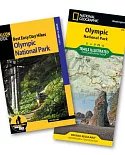 Falcon Guide Best Easy Day Hikes Olympic National Park / National Geographic Trails Illustrated Map Olympic National Park Washin