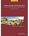Liriche Italiane / Italian Art Songs: Liriche del XIX e X secolo /Songs from the 19th and 20th Centuries - High Voice