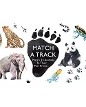 Match a Track: Match 25 Animals to Their Paw Prints