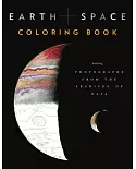 Earth and Space Coloring Book: Featuring Photographs from the Archives of Nasa