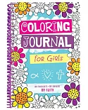 Coloring Journal for Girls