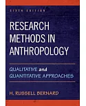 Research Methods in Anthropology: Qualitative and Quantitative Approaches