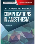 Complications in Anesthesia