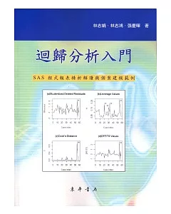 迴歸分析入門：SAS程式報表精析解讀與個案建模範例 附光碟1片