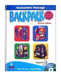 Backpack (Starter~3) 2/e Assessment Package with CDs/3片