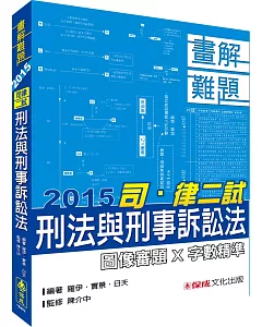 刑法與刑事訴訟法-畫解難題-2015司.律二試