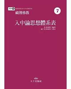 藏傳佛教入中論思想體系表