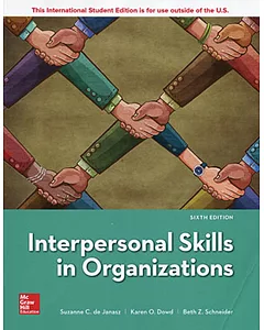 Interpersonal Skills in Organizations（6版）