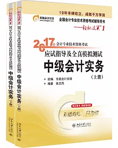 2017年會計專業技術資格考試應試指導及全真模擬測試：中級會計實務（上下冊）