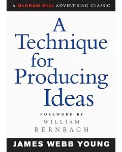A Technique for Producing Ideas