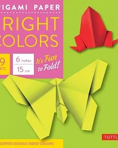 Origami Paper Bright 6�� 49 Sheets