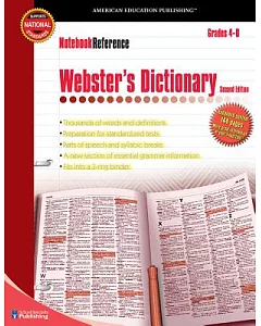 Webster’s Dictionary: Grades 4 - 8