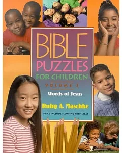 Bible Puzzles for Children: Words of Jesus