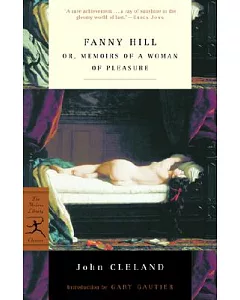 Fanny Hill Or, Memoirs of a Woman of Pleasure