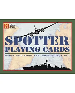 Spotter Playing CardS: Naval and Airplane DoUble Deck Set