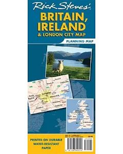 Rick Steves’ Britain, Ireland & London City Map: Planning Map