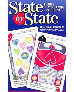 State by State PictUre Playing CardS of the USA