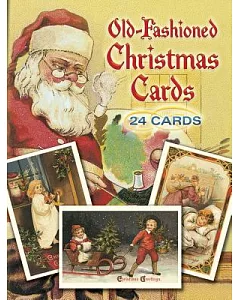 Old-Fashioned Christmas Postcards: 24 Full Color Ready-To-Mail Postcards
