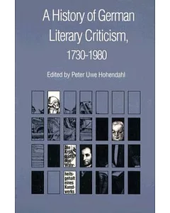 A History of German Literary Criticism, 1730-1980