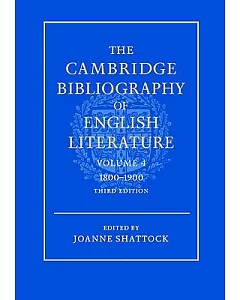 Cambridge Bibliography of English Literature