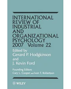 International Review of Industrial and Organizational Psychology 2007