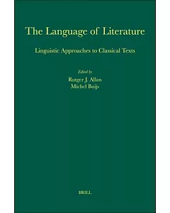 The Language of Literature: Linguistic Approaches to Classical Texts