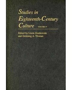 Studies in Eighteenth-Century Culture: Volume 37