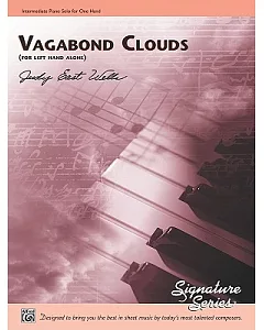 Vagabond Clouds (for Left Hand Alone): Intermediate Piano Solo for One Hand