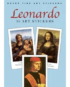 Leonardo: 16 Art Stickers