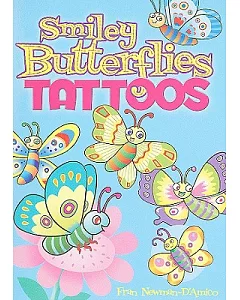 Smiley Butterflies Tattoos