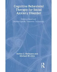 Cognitive Behavior Therapy for Social Anxiety Disorder: Evidence-Based and Disorder-Specific Treatment Techniques