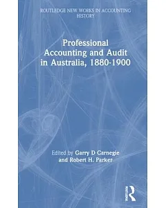 Professional Accounting and Audit in Australia, 1880-1900