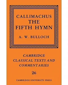 Callimachus: The Fifth Hymn