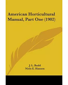 American Horticultural Manual