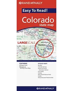 Rand McNally Easy to Read Colorado