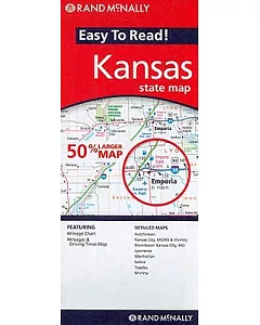 Rand McNally Easy to Read! Kansas