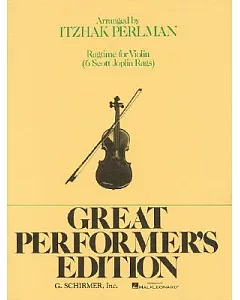 Great Performers Edition: Ragtime for Violin