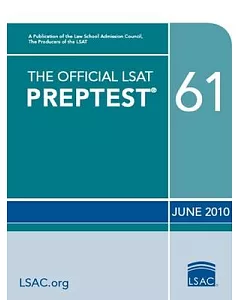 The Official LSAT Preptest 61