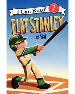 Flat Stanley at Bat